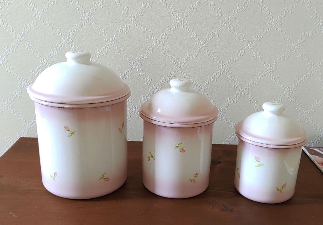 イマン　プチローズ　キャニスターセット