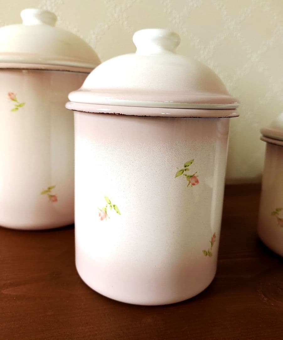 イマン　プチローズ　キャニスターセット