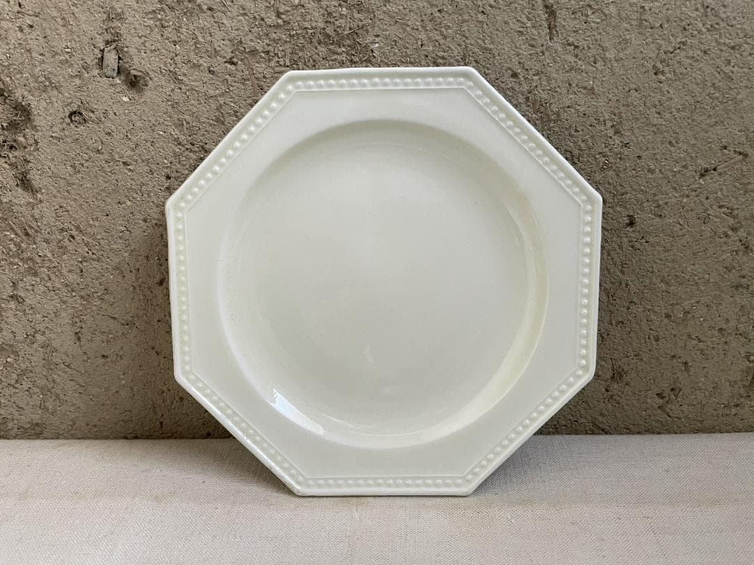 クレイユ モントロー 　オクトゴナル プレート18cm N-927