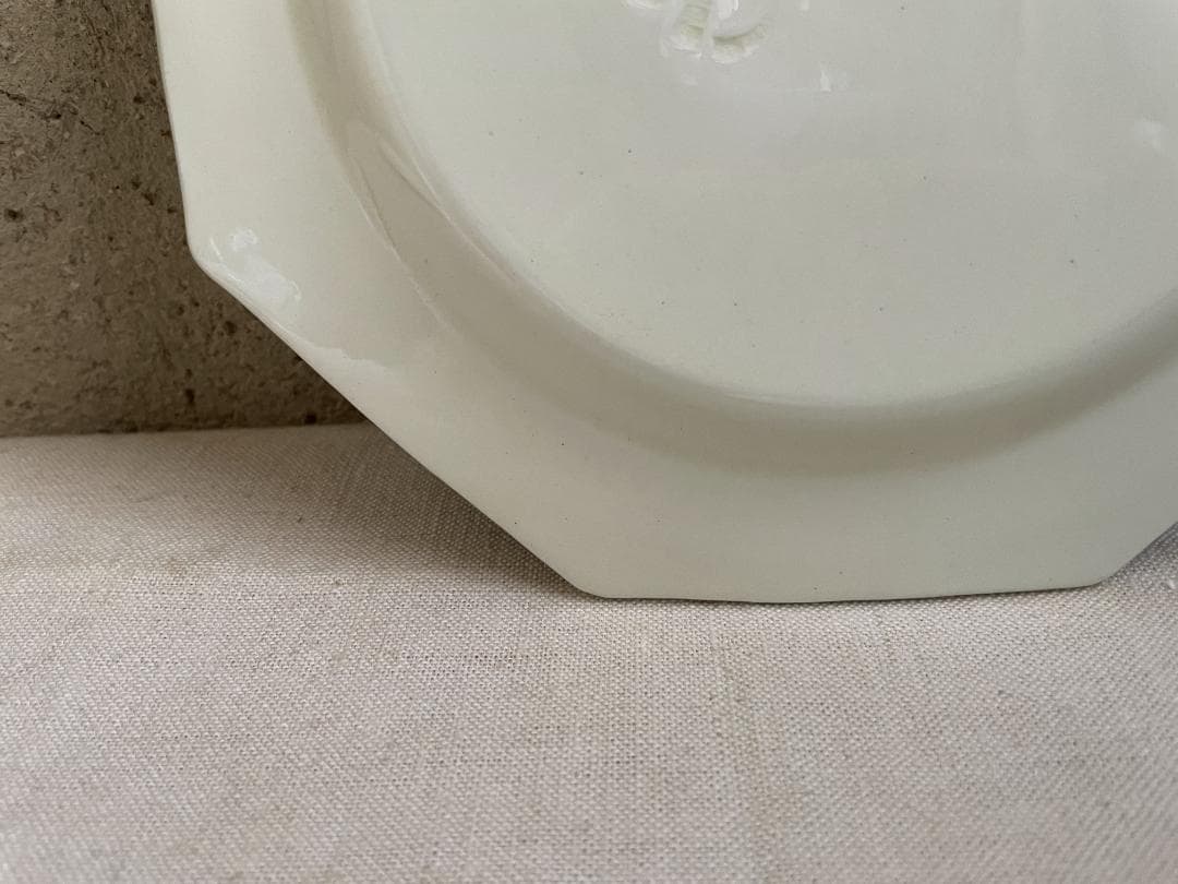 クレイユ モントロー 　オクトゴナル プレート18cm N-927