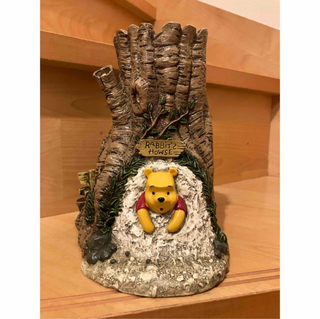かなり可愛い！くまのプーさん★加藤工芸★キーチェインボックス★ラビットの家