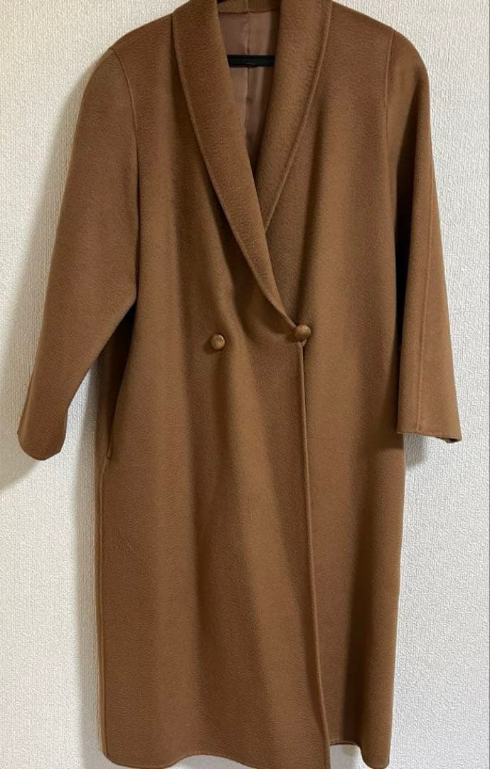 【新品】ロロピアーナ　PEONY ロングコート　カシミヤ 100％　キャメル