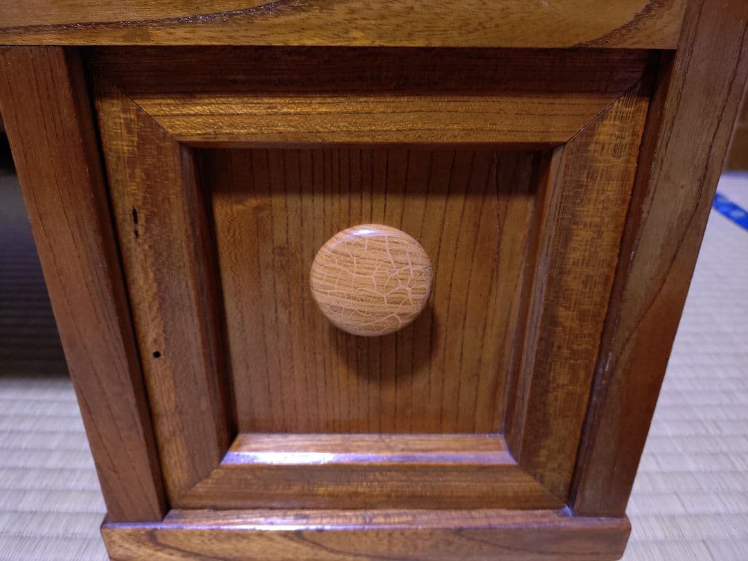 文机 木製 昭和レトロ 引き出し付き