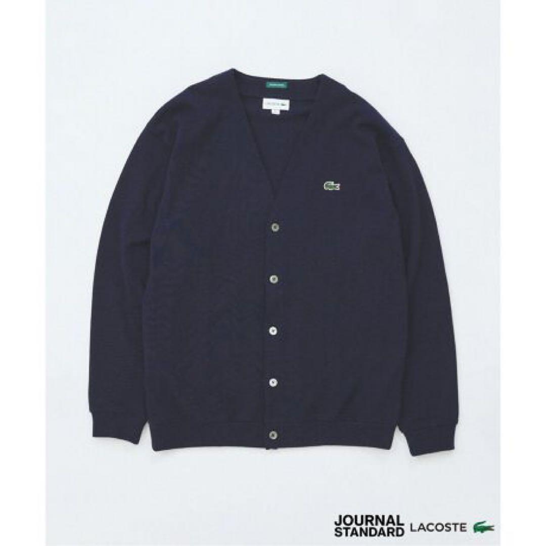 LACOSTE × JOURNALSTANDARD /別注 鹿の子 カーディガン