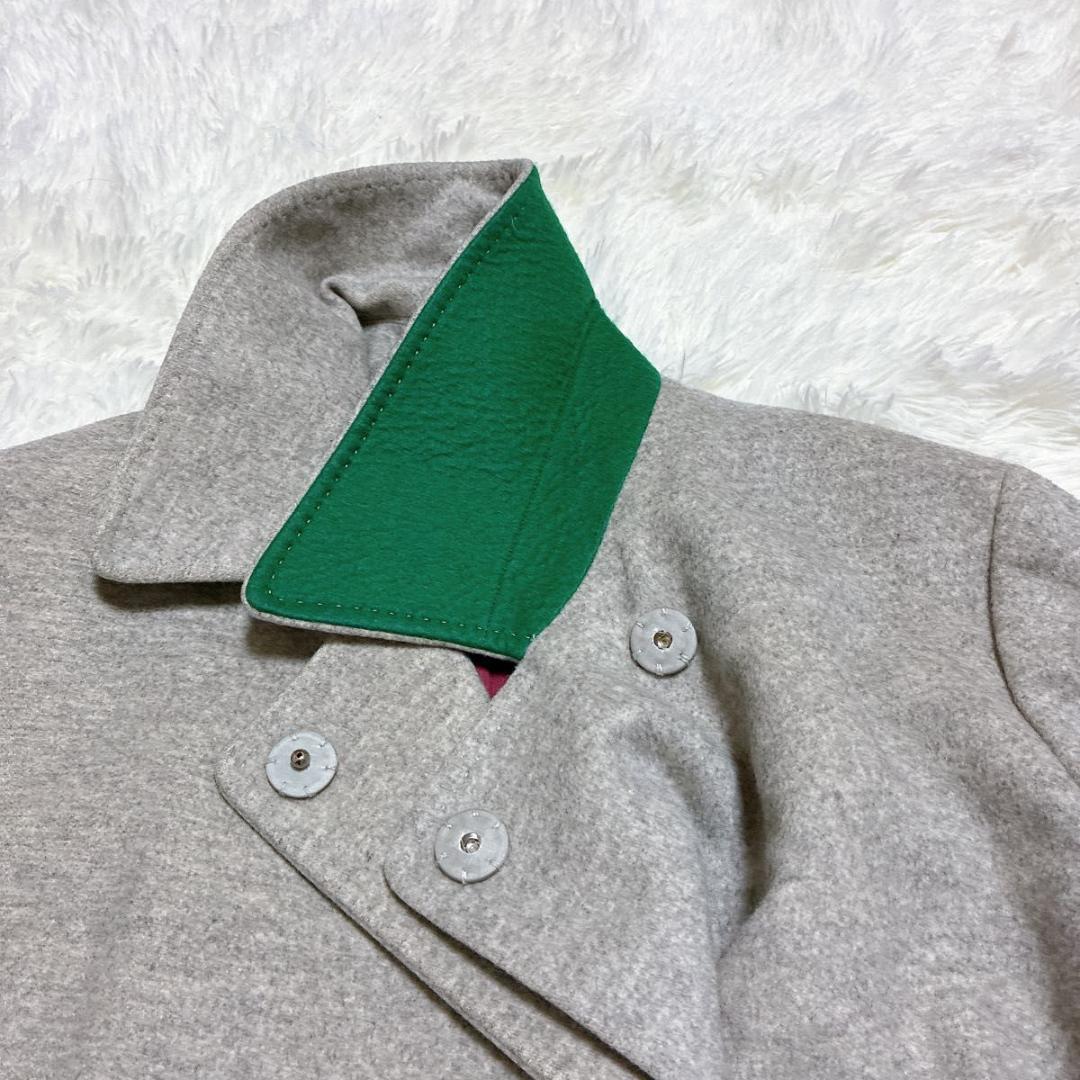 美品♥ポールスミス　ダブルコート　カシミヤ混　羊毛