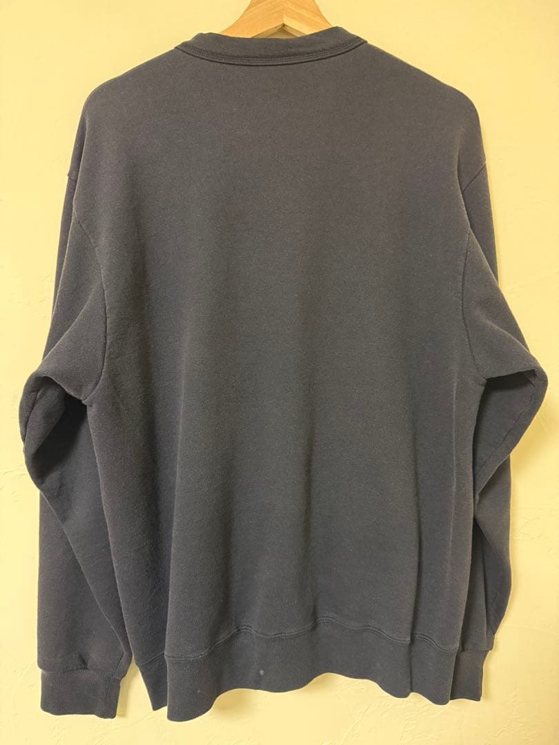 最終値下げ90s-00s Jerzeesスウェットカーディガン ネイビー