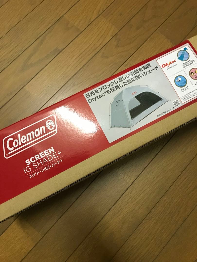 Colemanコールマン スクリーン　IGシェード + DARKROOM テント