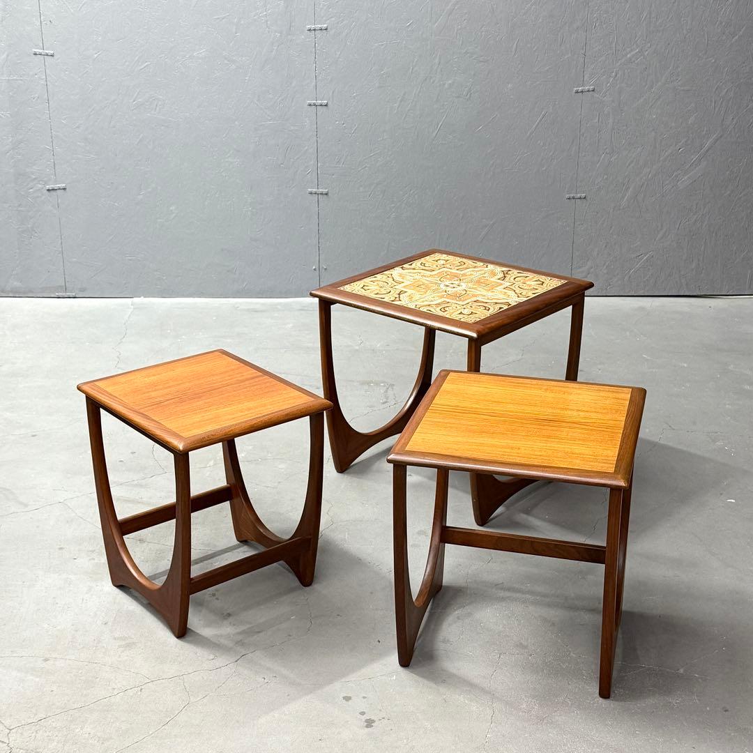 G-PLAN(ジープラン) Astro タイルトップ ネストテーブル (502)