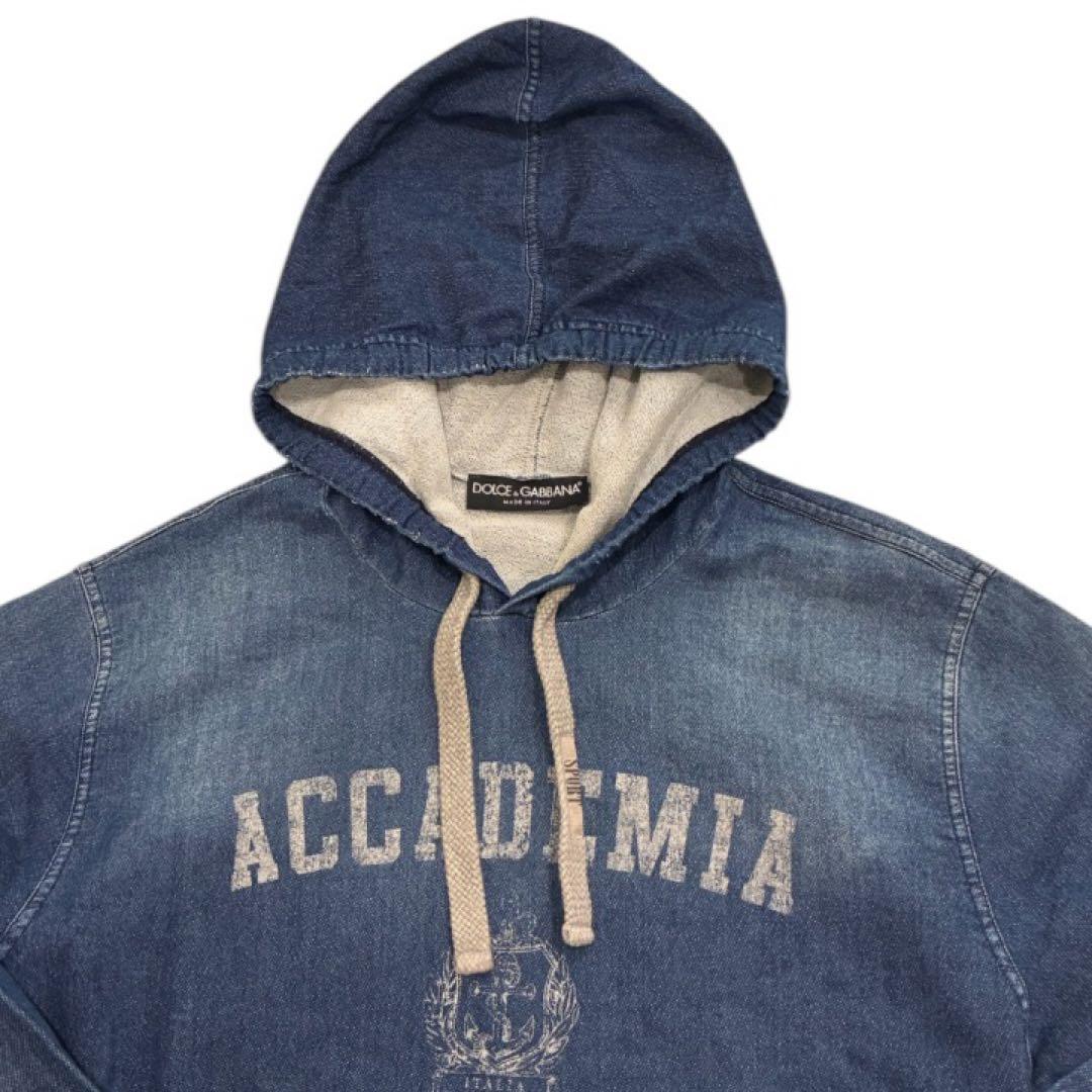 excellent様 希少美品✨ドルチェアンドガッバーナパーカーブルー52