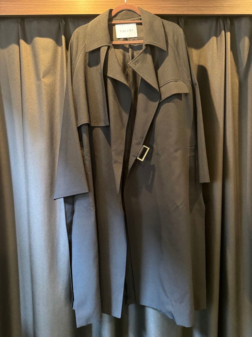CULLNI 22SS タイロッケンコート　チェスターコート　芸能人多数愛用