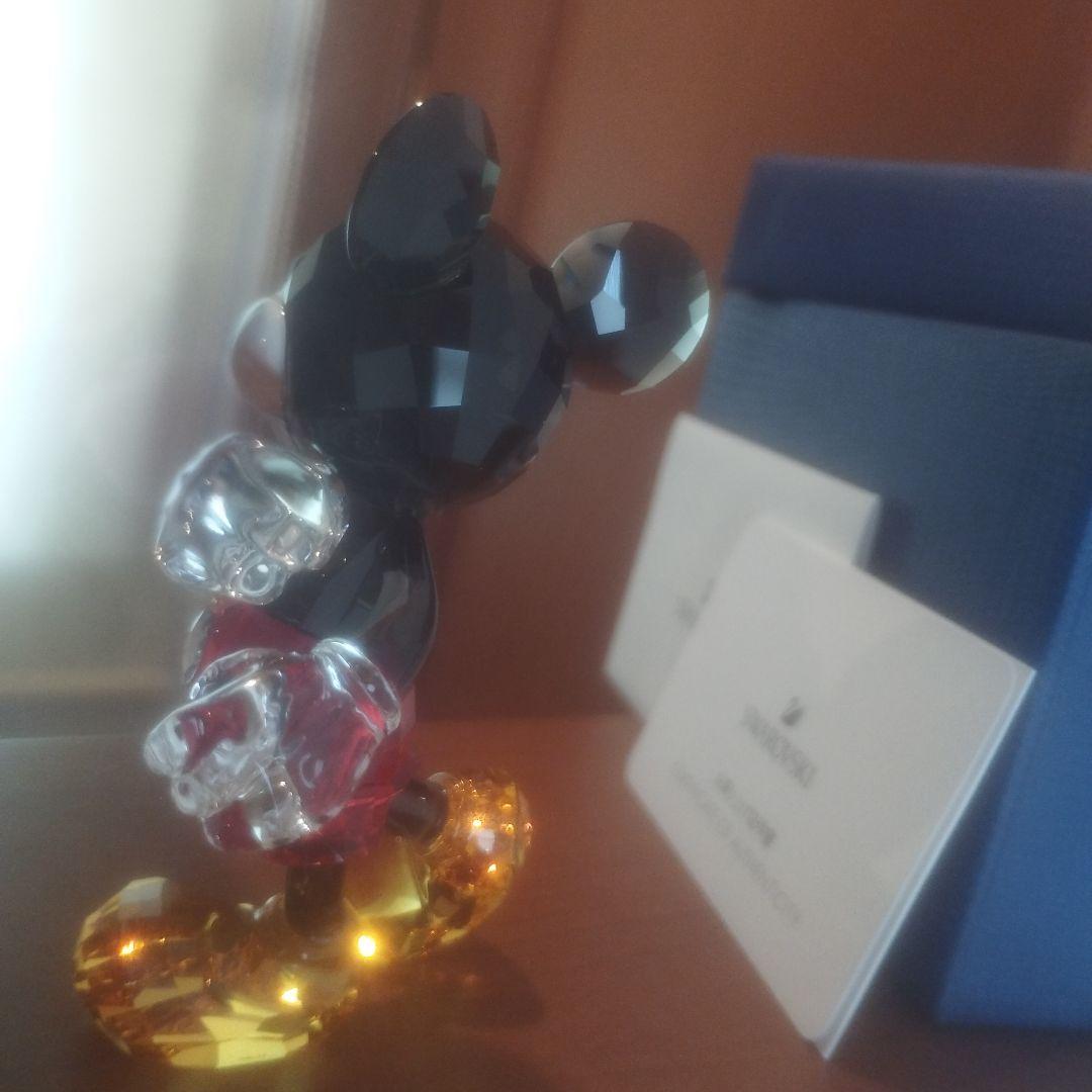 Swarovski Mickey Mouse 置物　未使用　箱保管