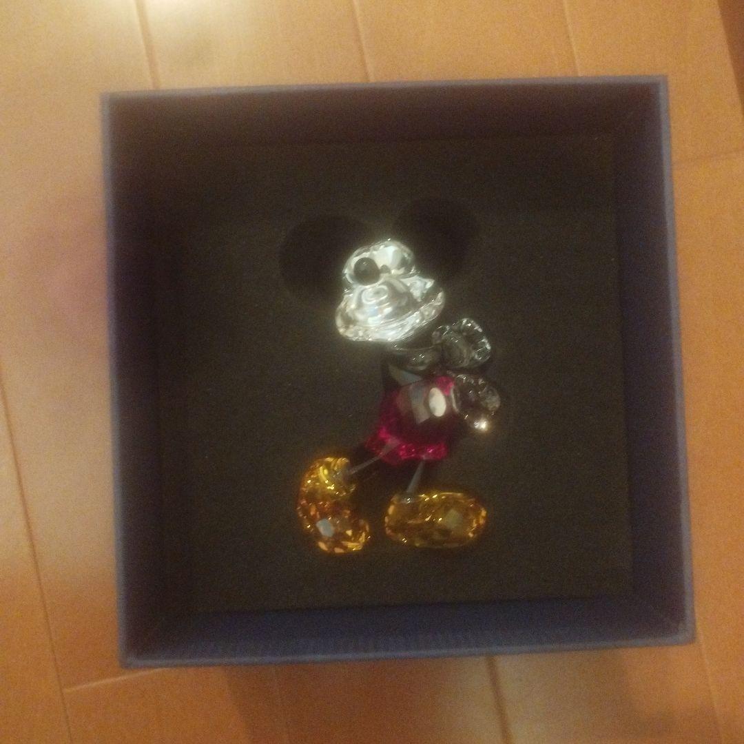 Swarovski Mickey Mouse 置物　未使用　箱保管