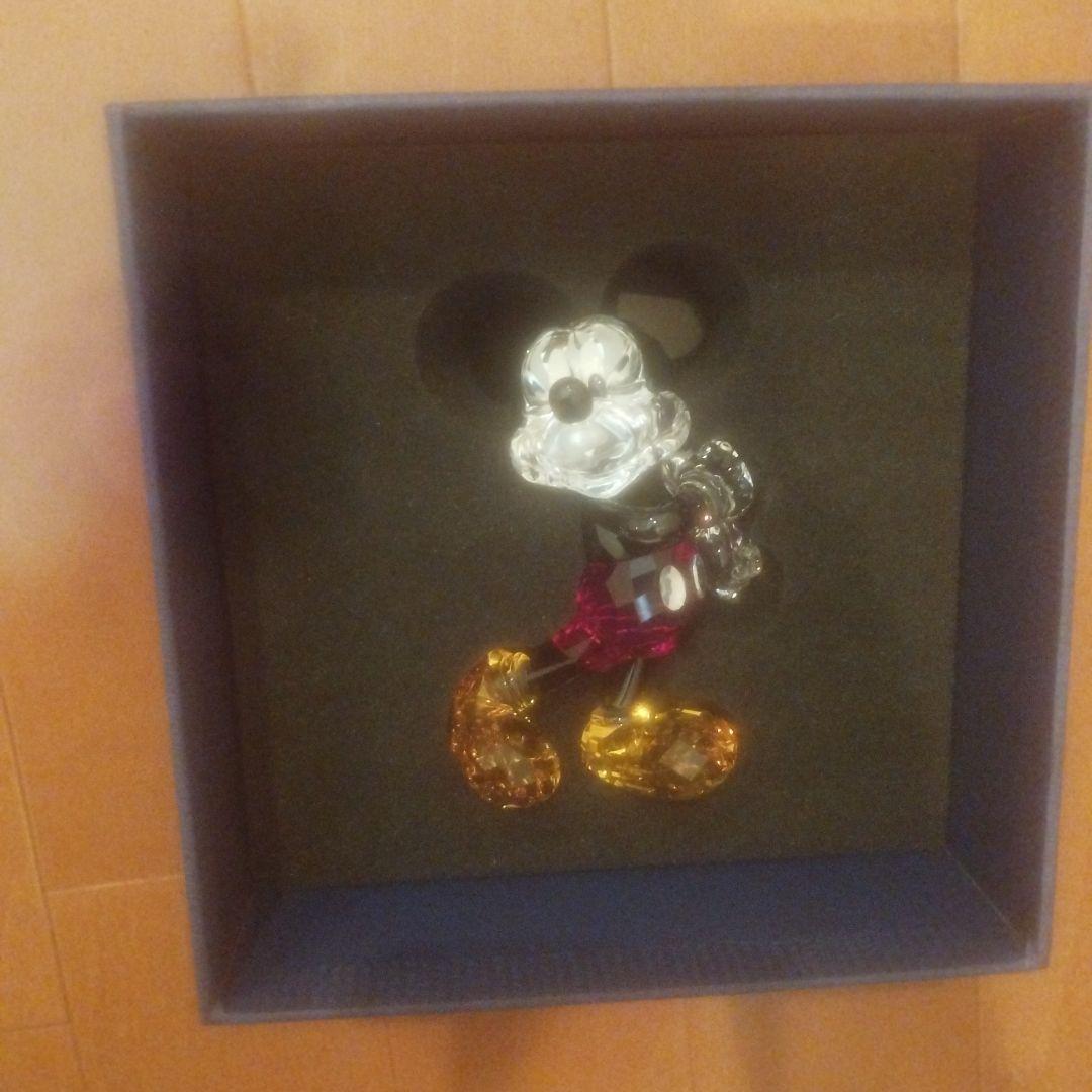 Swarovski Mickey Mouse 置物　未使用　箱保管