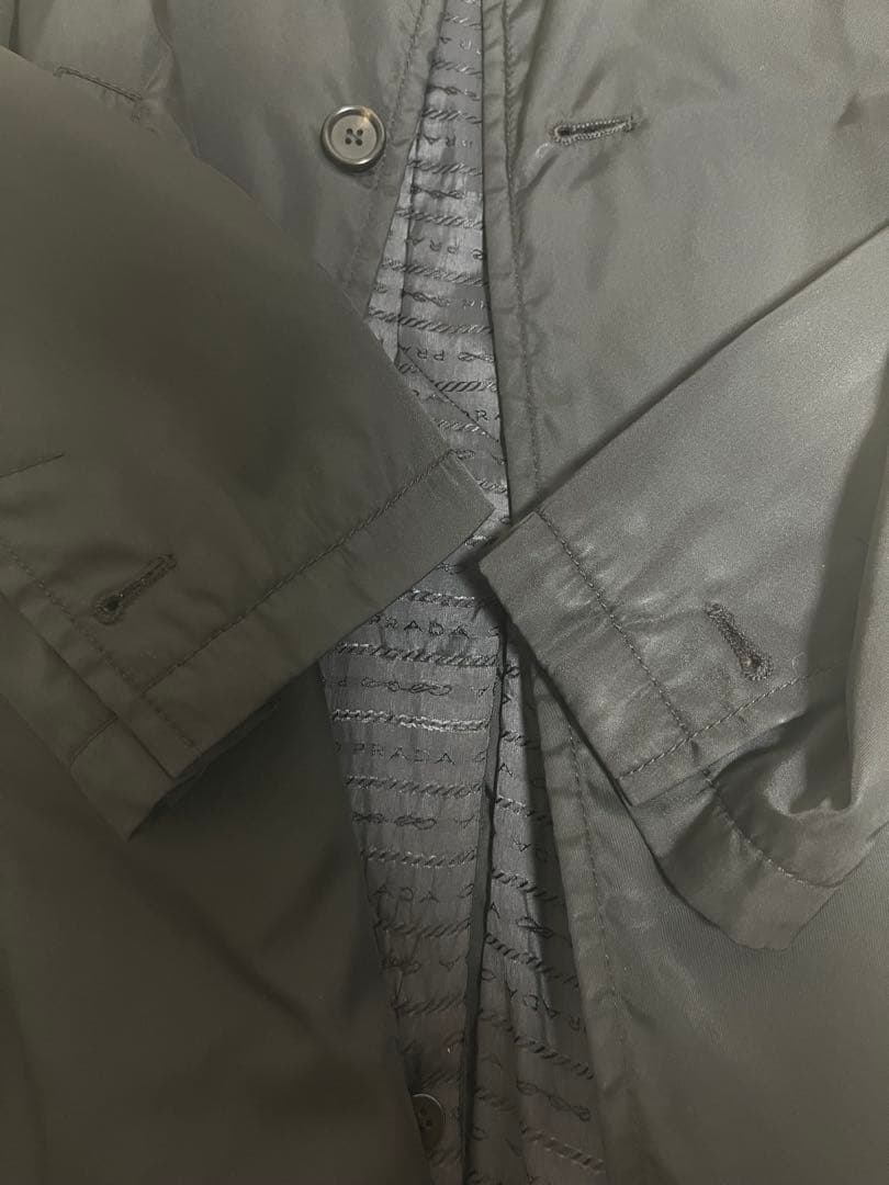 【ラストセール‼️】【2way】PRADA 2006AW スプリングナイロンコート