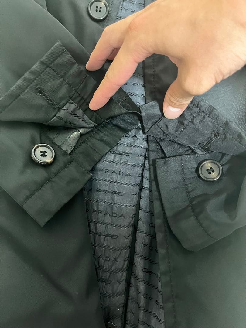 【ラストセール‼️】【2way】PRADA 2006AW スプリングナイロンコート