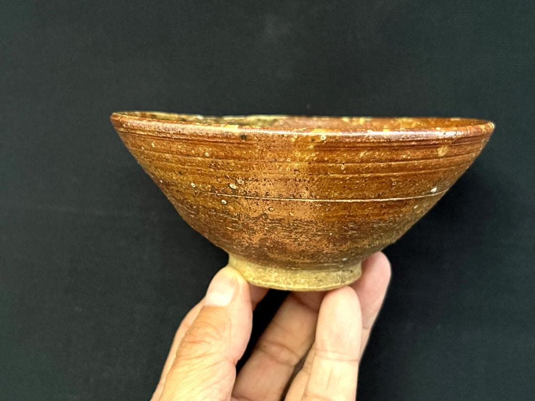 茶碗■信楽焼 上田直方 お茶道具 古美術 時代物 骨董品 アンティーク■