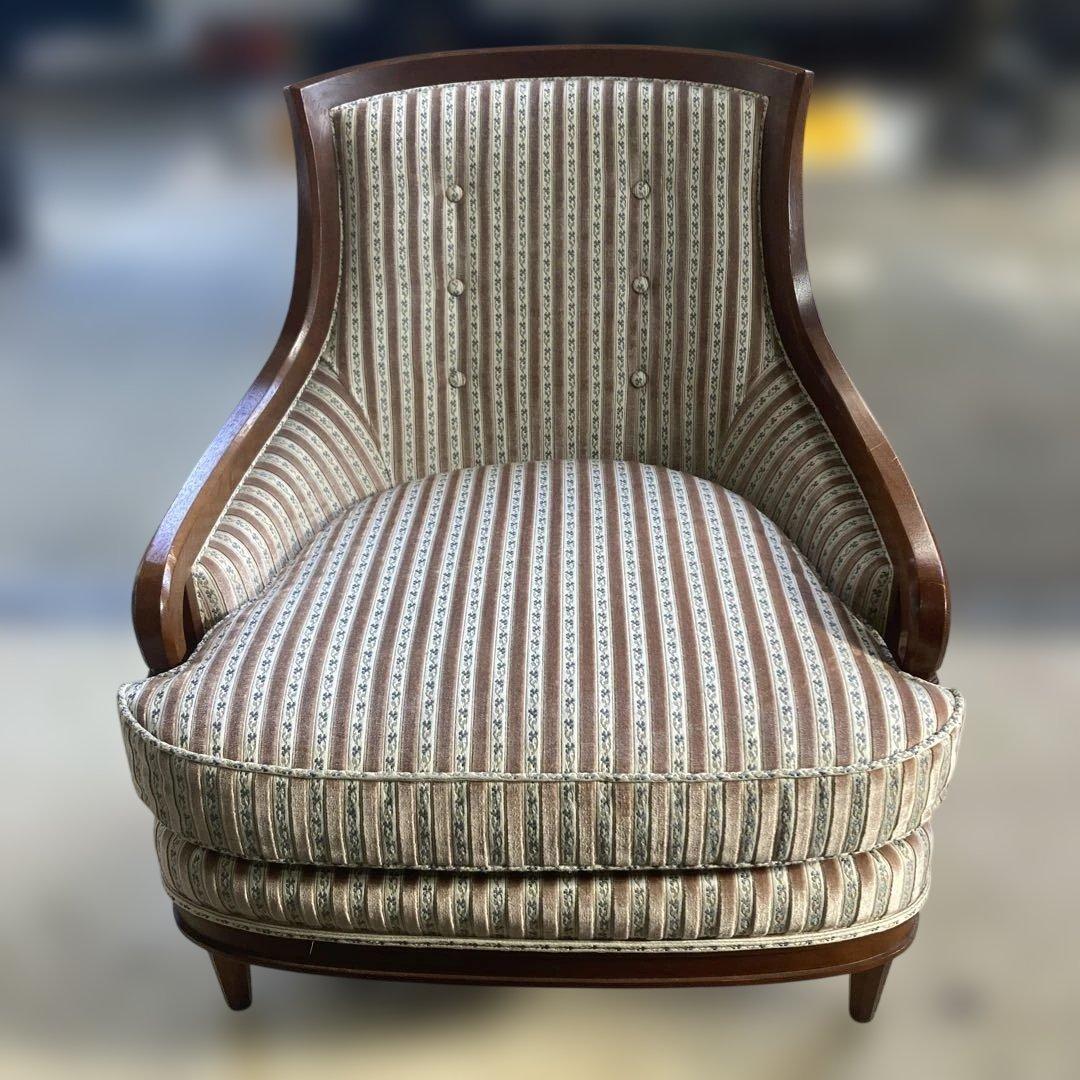 【美品】DREXEL HERITAGE（ドレクセルヘリテイジ）ローバックチェア①