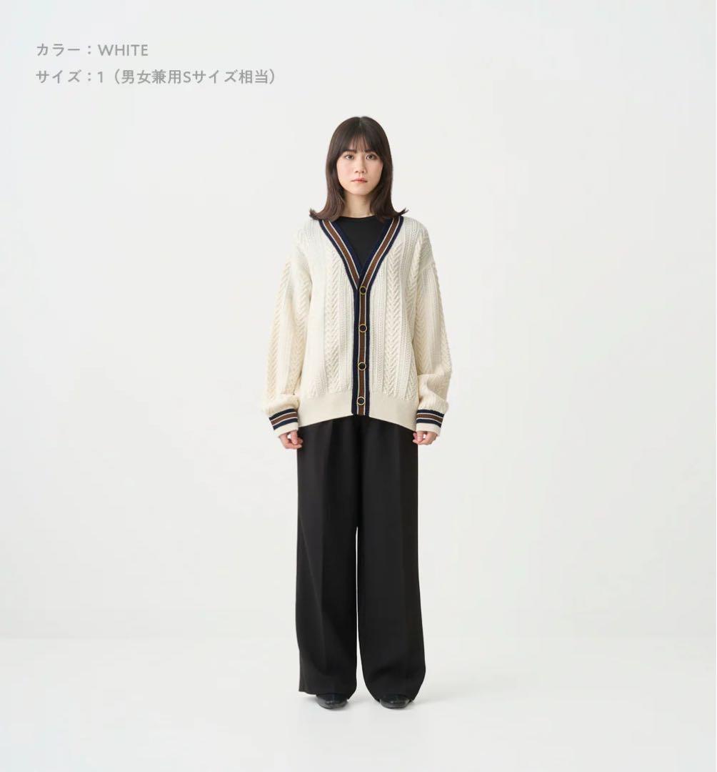 佐藤健ABYTS TILDEN CARDIGAN 男女兼用サイズ2 Mサイズ相当