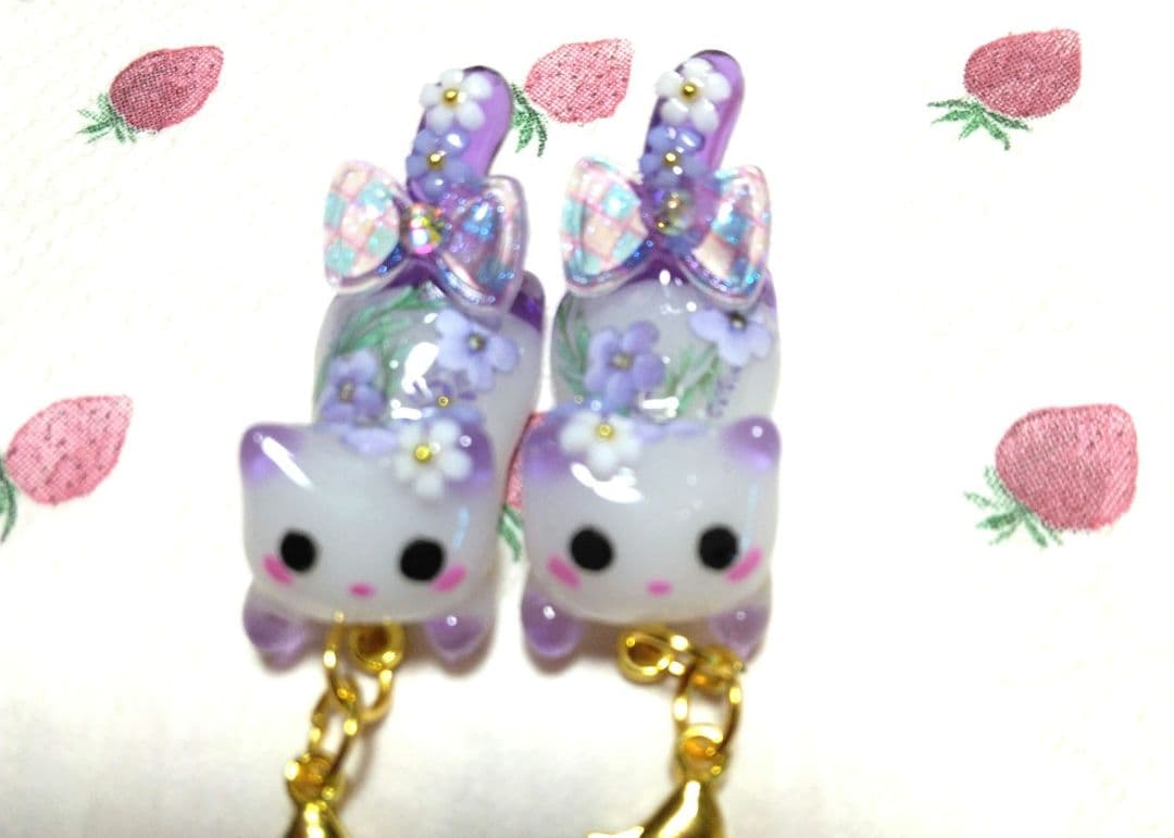 おまとめ中　　　　　　　　　　　　　　　　　　ジャンピング猫　りぼん　パール系