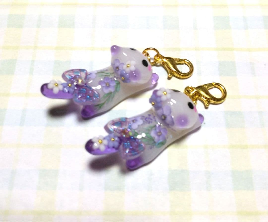 おまとめ中　　　　　　　　　　　　　　　　　　ジャンピング猫　りぼん　パール系