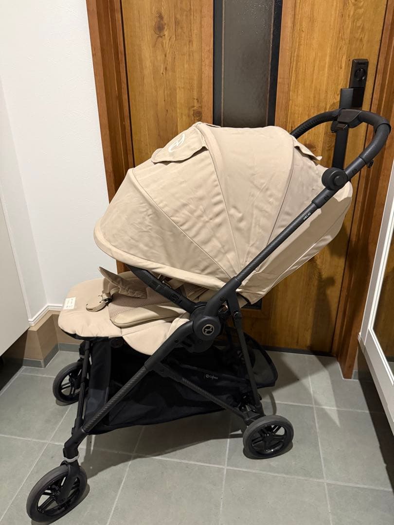 週末限定セール中【美品】　サイベックス　ベビーカー　メリオカーボン ベージュ