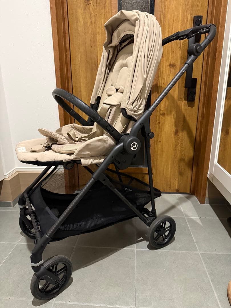 週末限定セール中【美品】　サイベックス　ベビーカー　メリオカーボン ベージュ