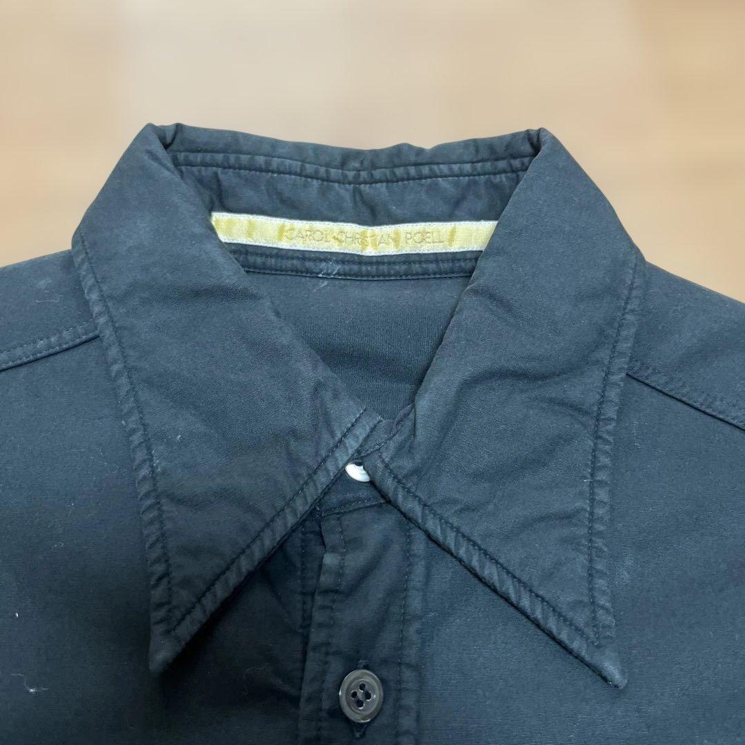 s*n様 美品 キャロル クリスチャン ポエル 中綿入 C.C.P ドレスシャツ