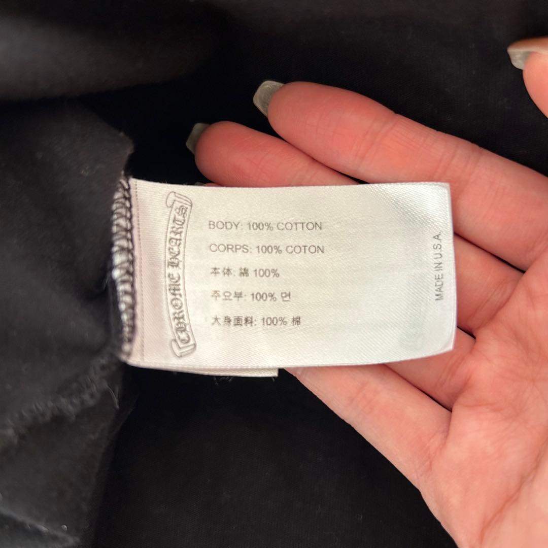 ☆超美品☆ CHROME HEARTS ブラック 長袖カットソー L