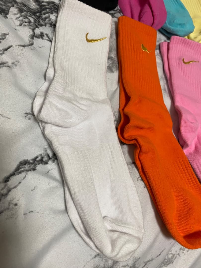 22〜24】ナイキ Nike ロゴフラワーソックス 9足セット