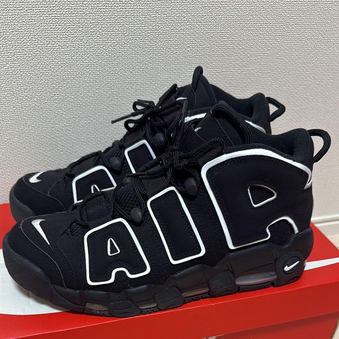 Nike Air More Uptempo ブラック/ホワイト