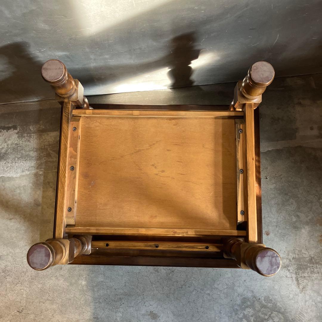 アンティーク 旧ロゴ キツツキ 飛騨産業 テーブル ローテーブル ヴィンテージ