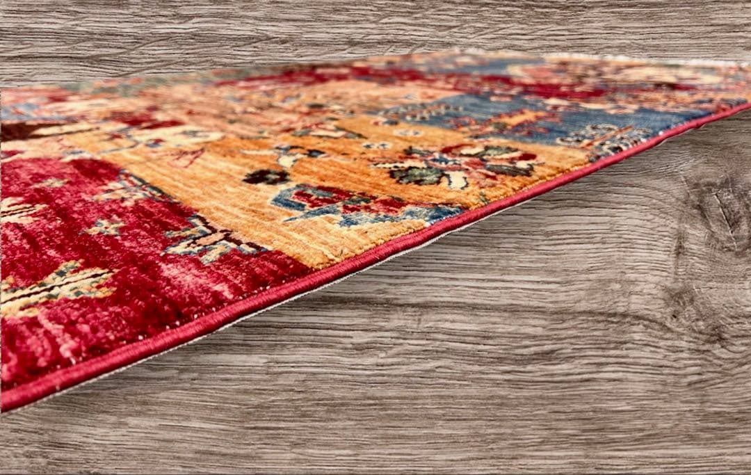 最高級カシュカイ ギャッベ ラグ/サイズ:84x134cm… .jem1