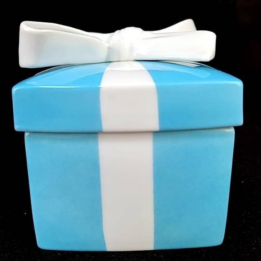 ●未使用級♪ティファニー　ブルーボックス　小物入れ　Lサイズ　ブルーリボン 9