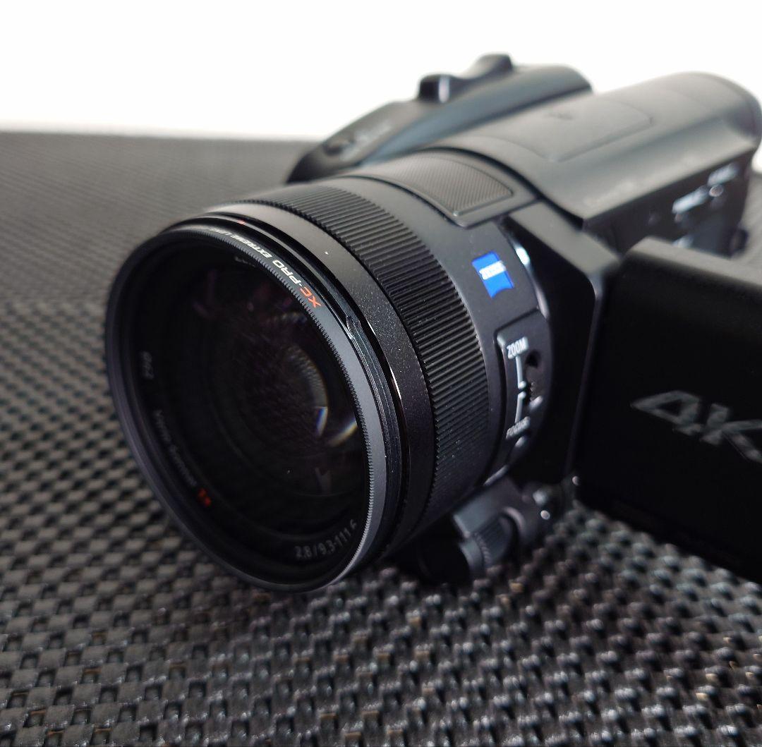 SONY FDR-AX700 4Kビデオカメラ 【超美品】 通電時間4×10H