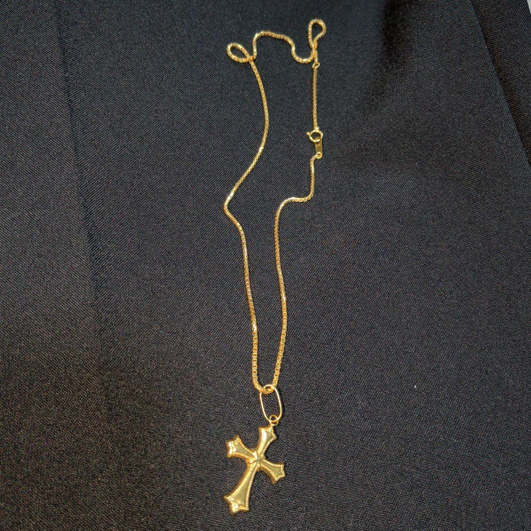 K18 ベネチアンチェーン ネックレス 約45cm