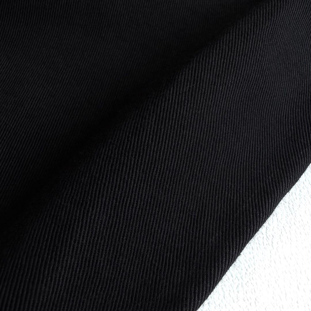 《美品》 24ss コムデギャルソン オム ワイド スラックス ブラック 綿 麻