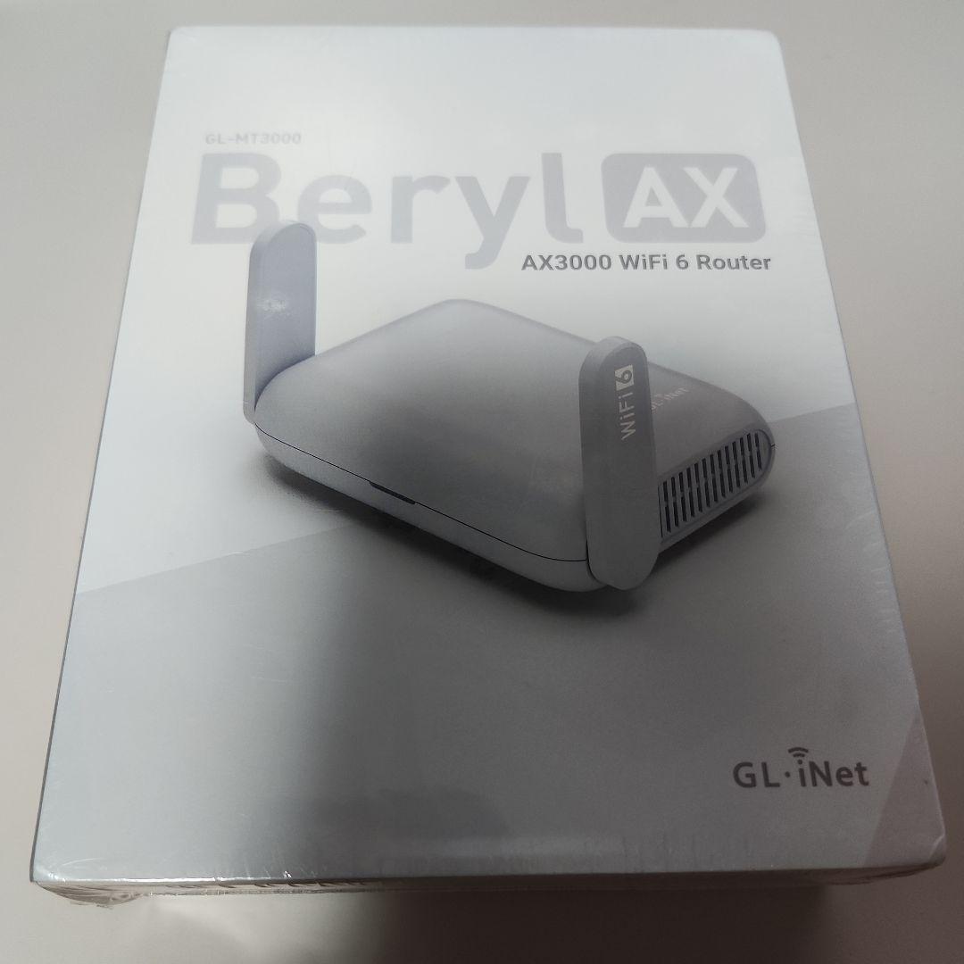GL.iNet Beryl AX (GL-MT3000) WiFi 6ルーター