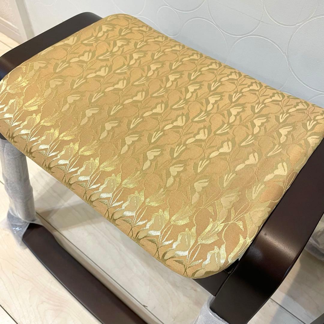 【未使用】MINOHAN スツール 座面クッション 2脚セット スタッキング可