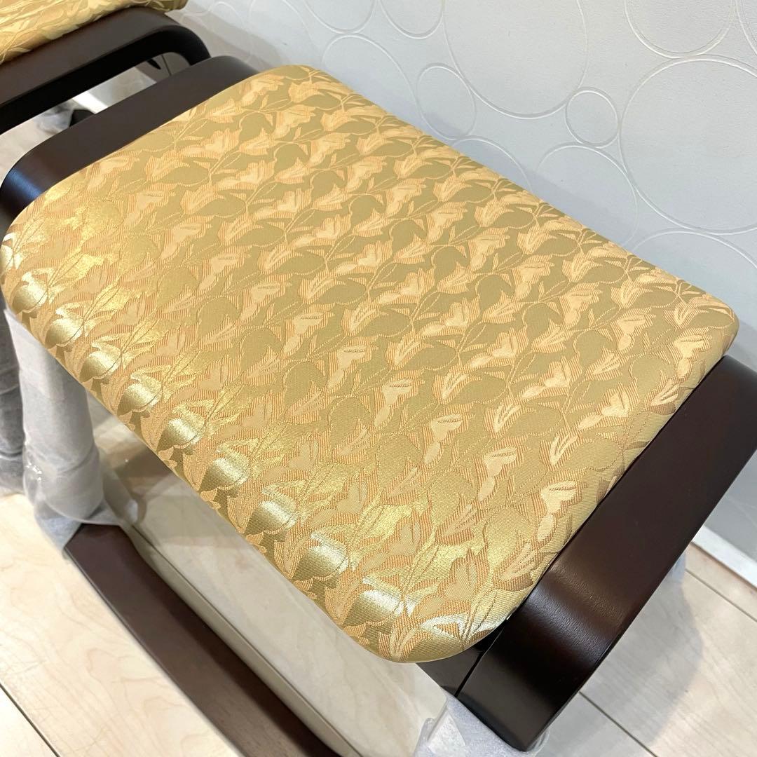 【未使用】MINOHAN スツール 座面クッション 2脚セット スタッキング可