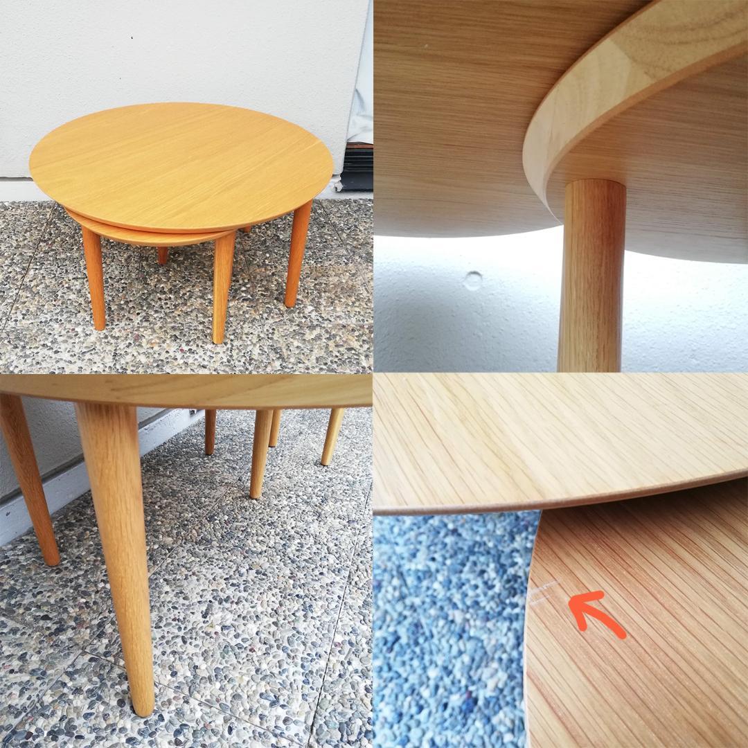 フライミー 高野木工 バルーン リビングテーブル モダン 北欧 可動式天板