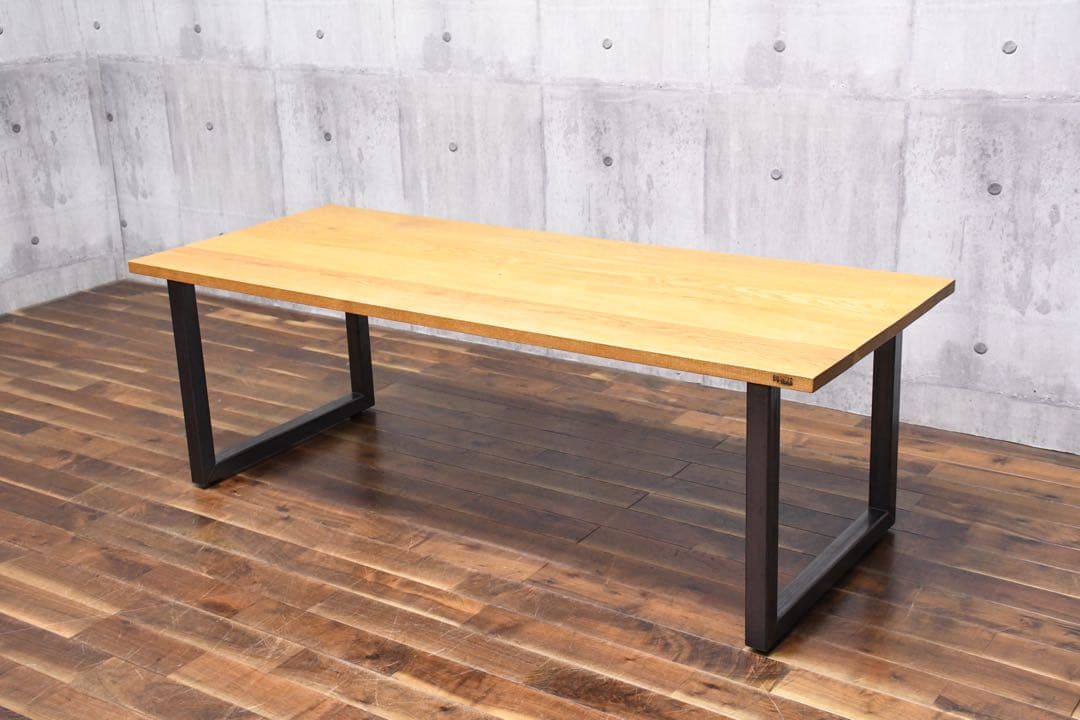 ECC17 展示品 スクエア ファニチャー オーク無垢材 センターテーブル