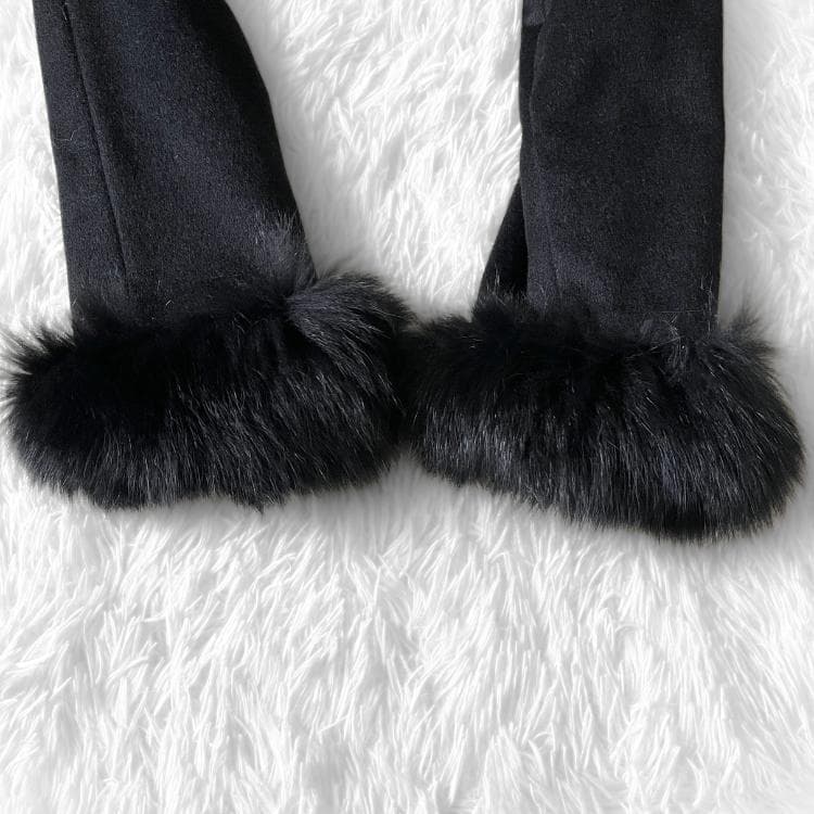 極美品 Eternallous カシミヤ100% SAGAファー ロングコート