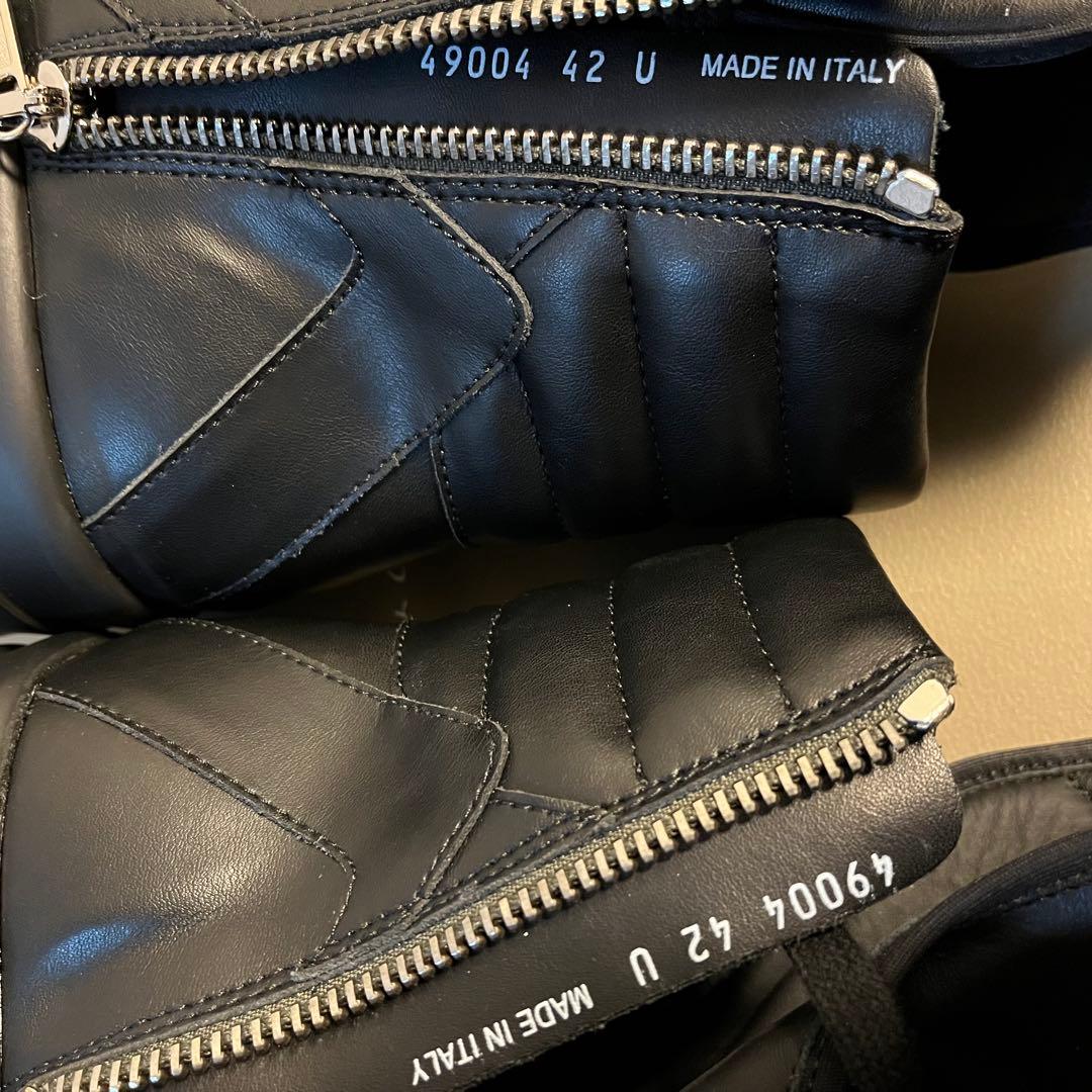 靴 Rick Owens MEGA BUMPER GEOBASKET (BLACK)