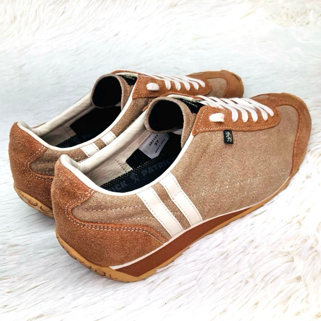 【極美品】パトリック37アイリスベロア　IRIS-VR 限定色　モカ　キャメル