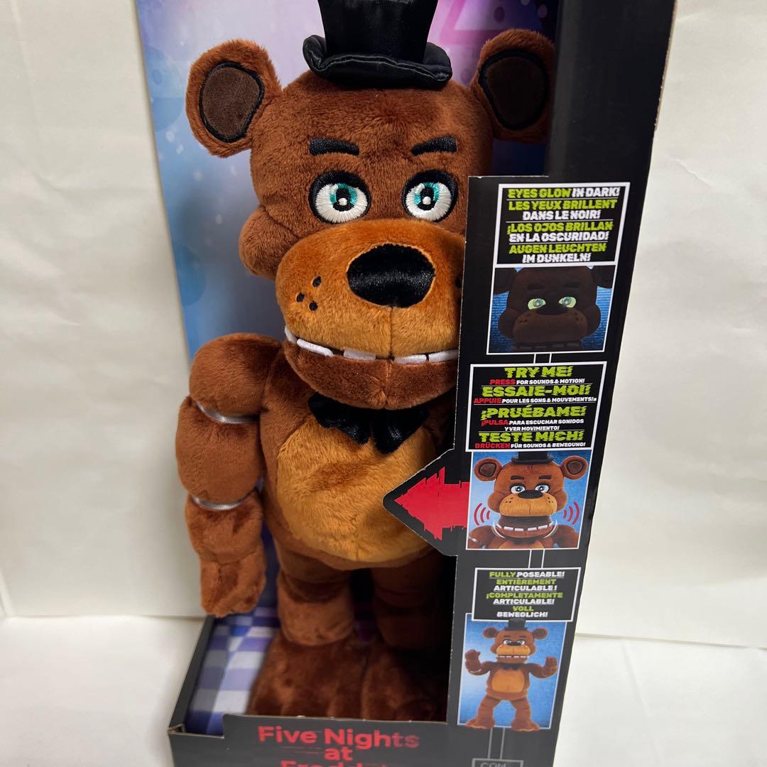 ファイブナイツアットフレディーズ フレディ　ぬいぐるみ　トーキング　アクション