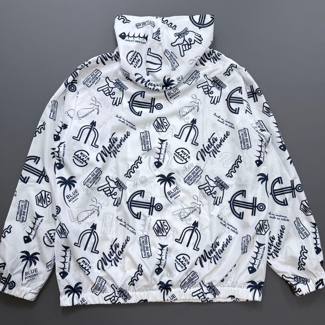 極美品✨ムータマリン ランダムロゴ ジップパーカー セットアップ XL