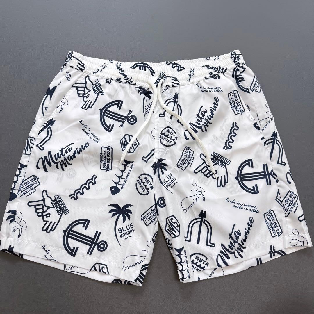 極美品✨ムータマリン ランダムロゴ ジップパーカー セットアップ XL