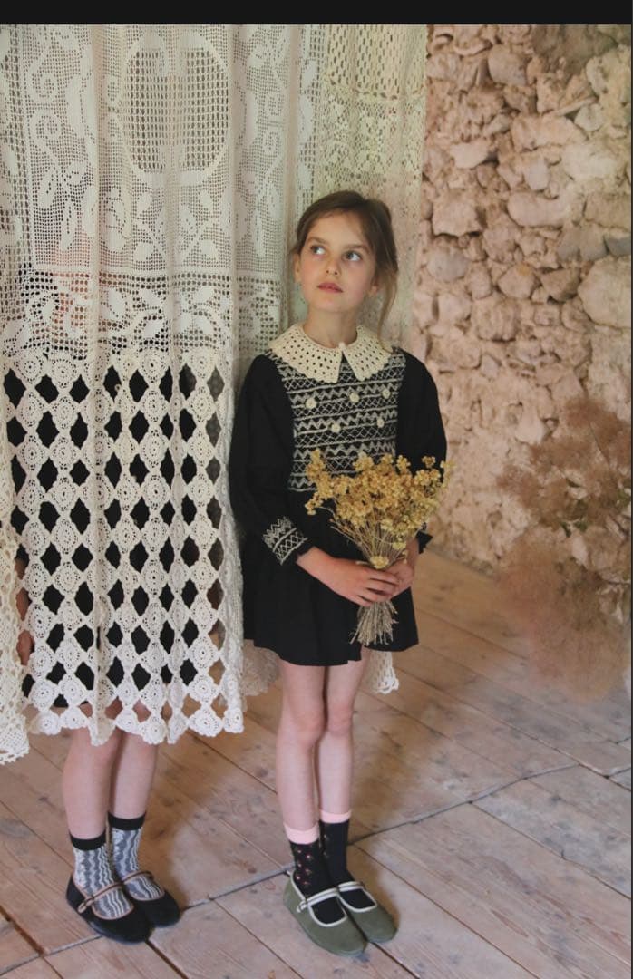 美品！bonjour diary ボンジュールダイアリー　2-3Y チュニック