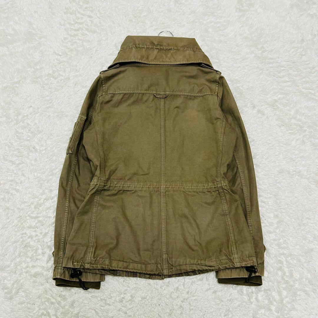 y2k 00s バーバリーブルーレーベル モッズコート ミリタリー ノバチェック