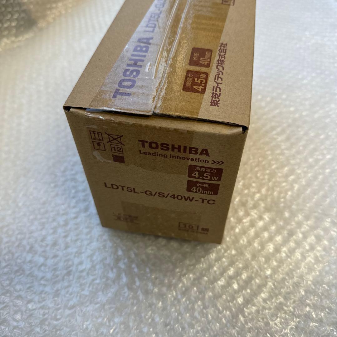 80個新品未開封　TOSHIBA LDT5L-G/S/40W-TC